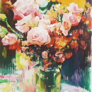  Riemer den Ouden (°1982, Netherlands) 'Roses' 2023