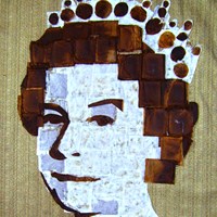 A Question in Trivial Pursuit: Which Artist Created a Portrait of Queen Elisabeth II Using 1,000 Teabags?  Answer: Andy Brown 