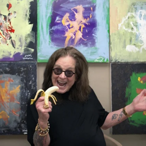 Ozzy Osbourne and Ex-Lab Chimpanzees unite in Art to support Animal Sanctuary