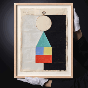 For the First time in Three Decades – an Abstract Work by Hilma af Klint at Auction
