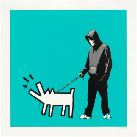 weapon banksy contemporary edition artdependence christie 1975