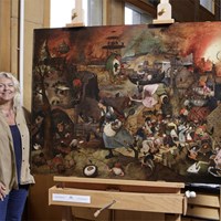 Restoration of Dulle Griet from Museum Mayer Van Den Bergh Reveals Unseen Wealth of Colour 