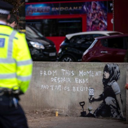 ArtDependence | ‘New Banksy’ As Extinction Rebellion Protests At Marble ...