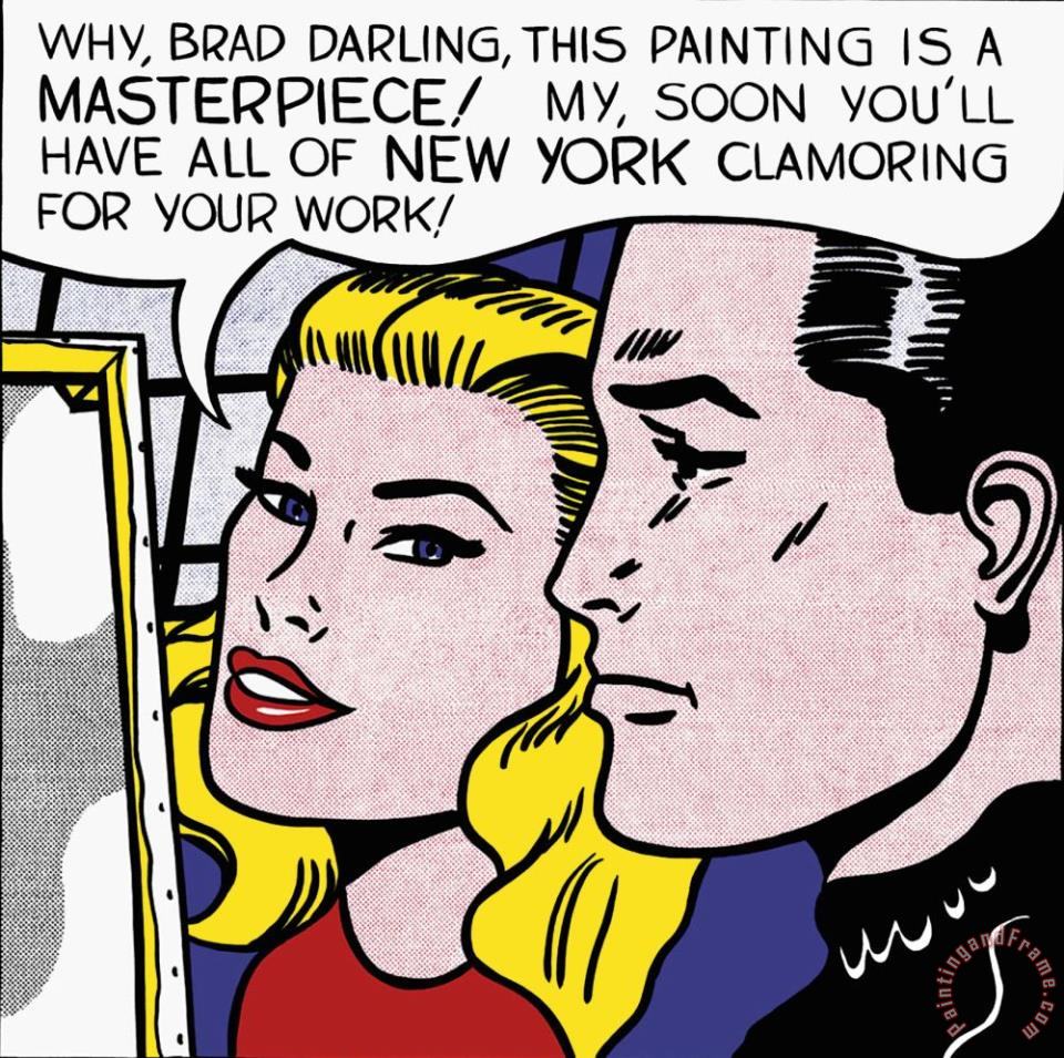 ArtDependence Roy Lichtenstein and the Symbolism of the Cartoon