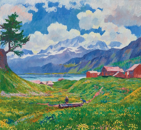 Artdependence | Spring Landscape By Giovanni Giacometti Leads The Swiss Art At Christie's