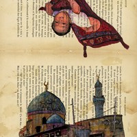 Artist Bilal Bahir on The Magic Carpet That Brought His Work from Baghdad to Belgium