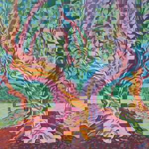 Kirsty Wain (°1975 UK) "The Old Olive" 2025