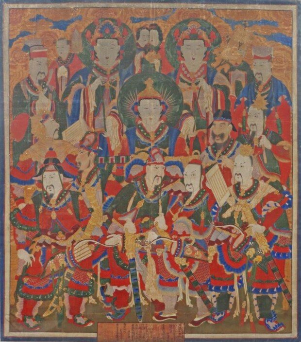 Korean Buddhist Painting Sinjungdo repatriated to Korea from Germany
