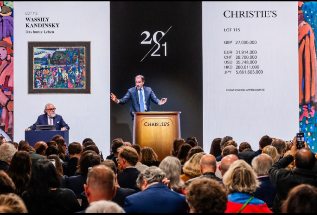 Christie's London 20/21 Evening Sales Total £219 Million