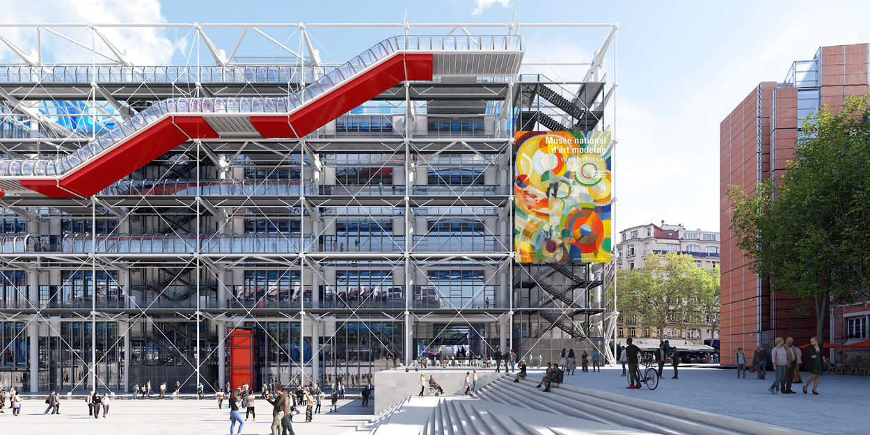 Moreau Kusunoki and Frida Escobedo set to renovate Centre Pompidou Paris
