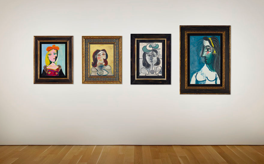 Four Portraits of the Women who Loved and Were Loved by Picasso