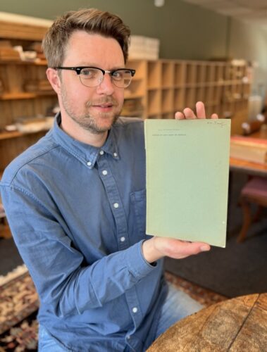 Attic Discovery turns out to be 1930s Origins Of Computer Science by Alan Turing 