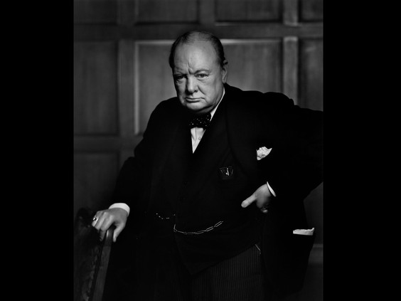Winston Churchill Portrait stolen in Canada found in Italy
