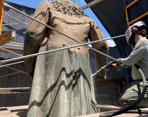 National Park Service USA to restore and reinstall toppled Albert Pike Statue