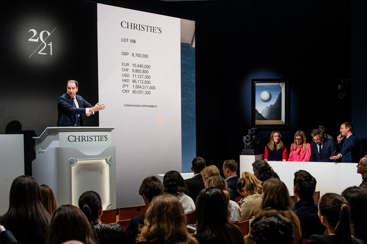 A Strong Start To Christie’s 20/21 Marquee Week With A Combined Total of €156,302,040