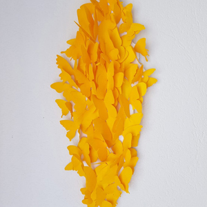 Daria Startseva, lives and works in Zurich "Yellow Butterflies" 2025