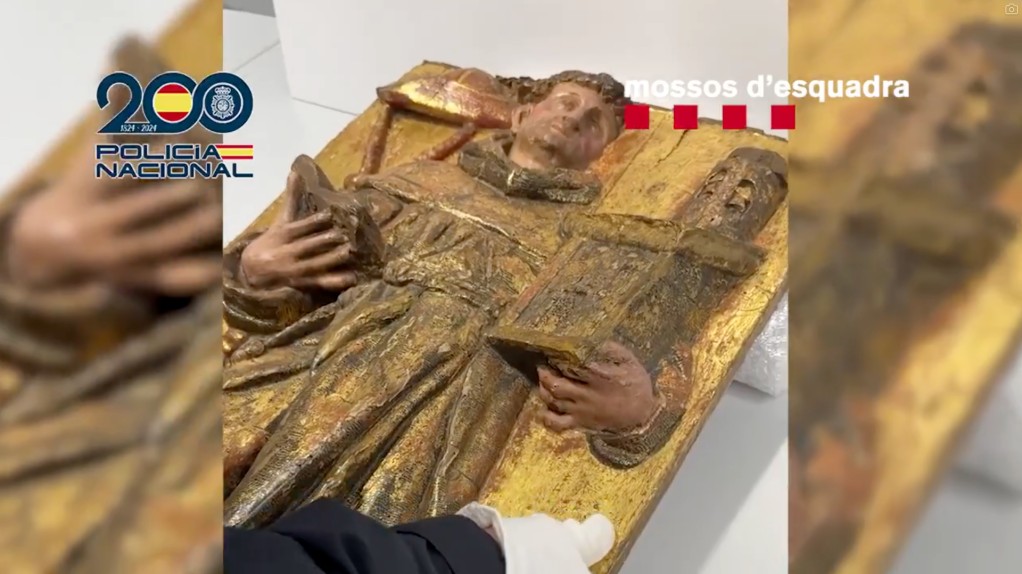 Spanish Police Recover a 16th-Century Virgin Relief Stolen 16 Years Ago