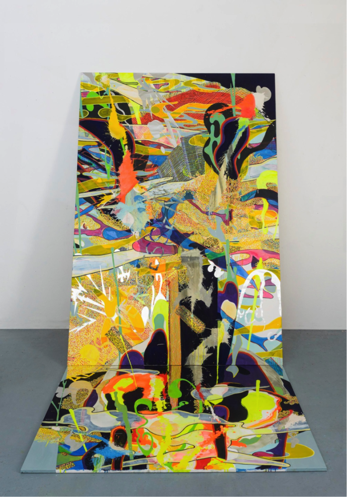 Claudia Chaseling. The artist behind the grand-scale spatial paintings