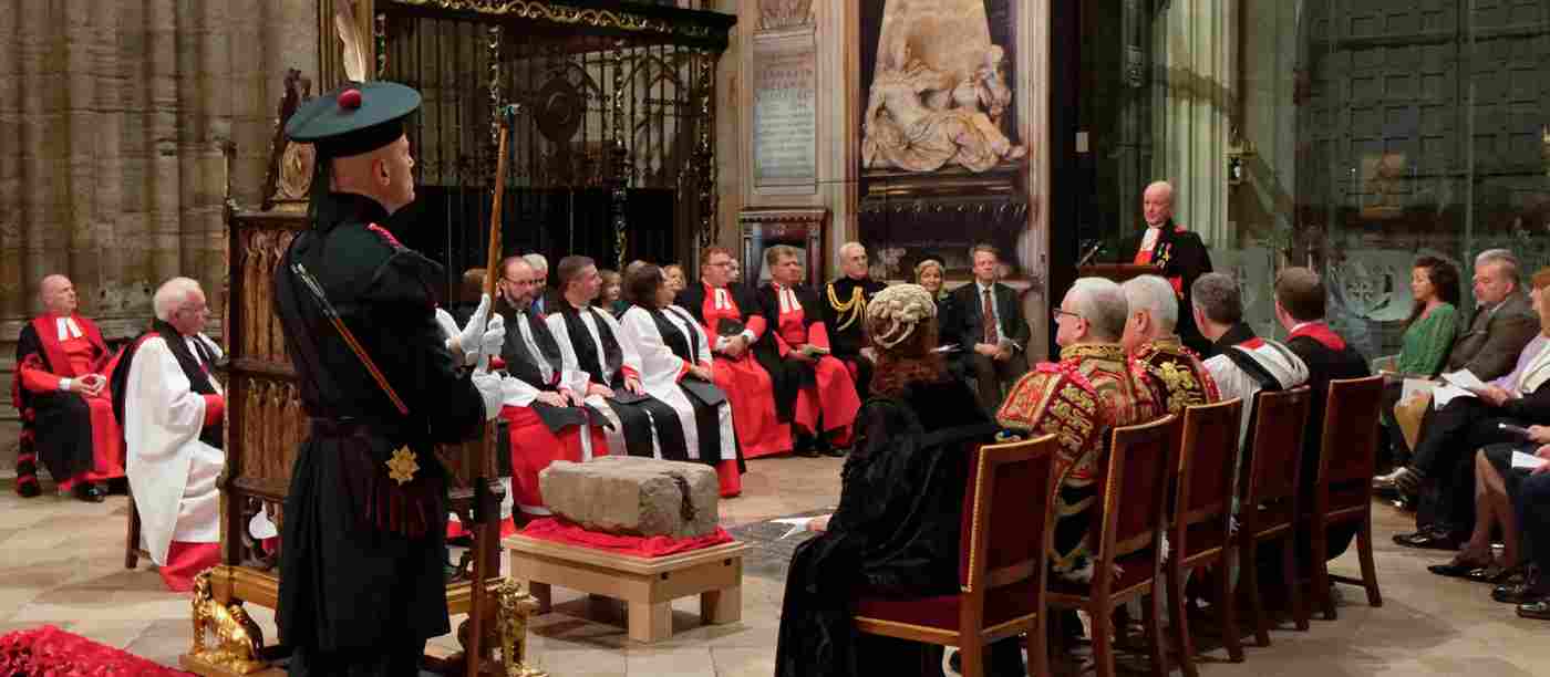 Stone of Destiny Welcomed to Westminster Abbey