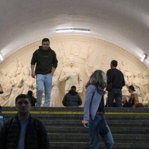 Russian Opposition Party Jabloko accuses Moscow of protecting Stalin Sculpure from Protest