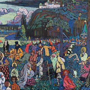 Kandinsky’s Das bunte Leben Sold for €31.9 Million
