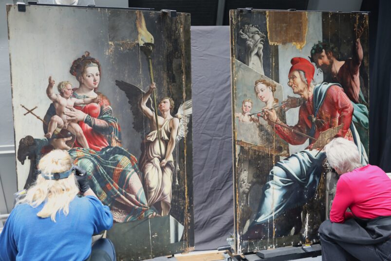 Spectacular Discovery after Restoration : Van Heemskerck's Masterpiece are Two Separate Paintings