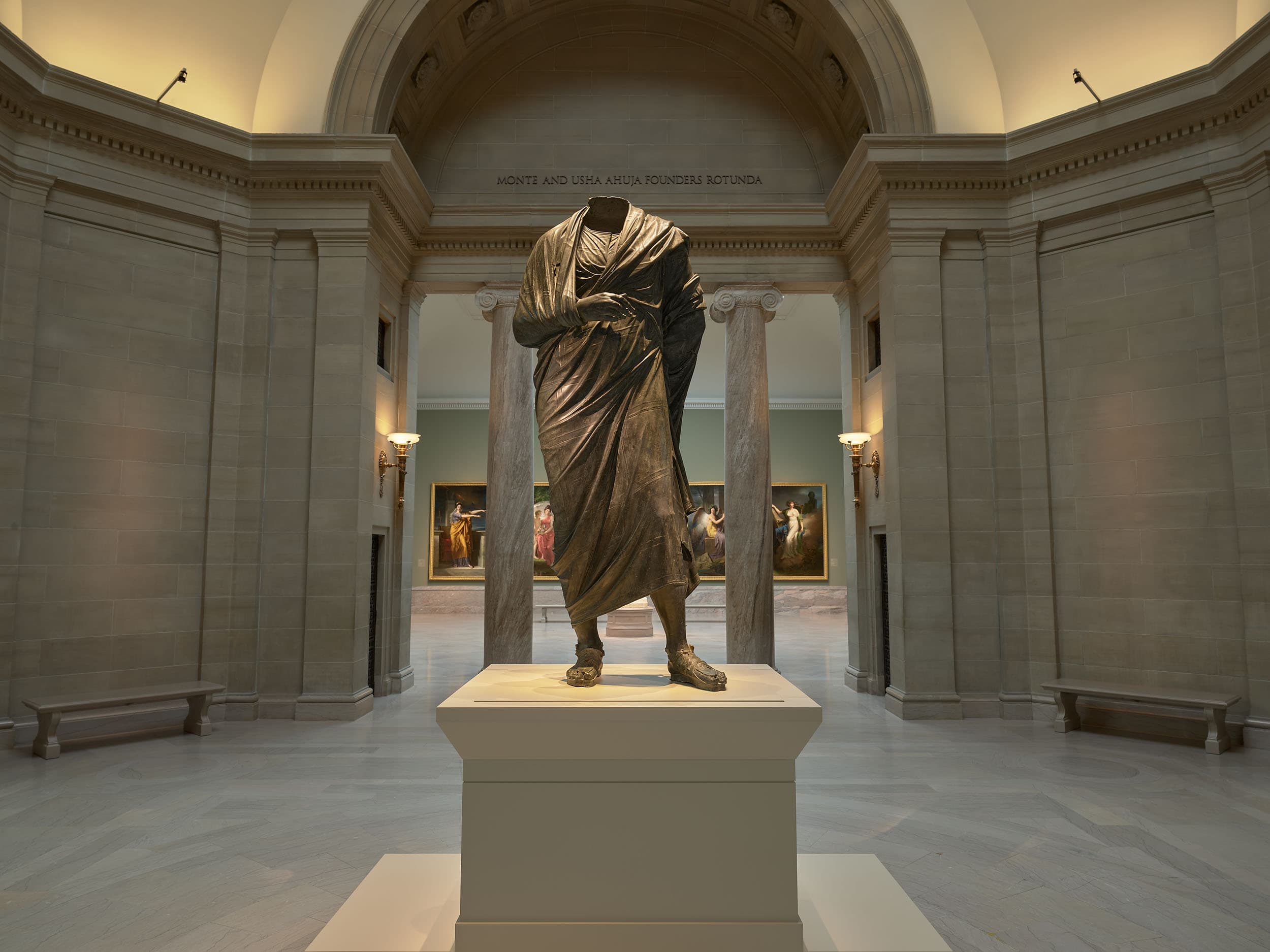 Draped Male Figure at the Cleveland Museum of Art to be transferred to the Republic of Türkiye
