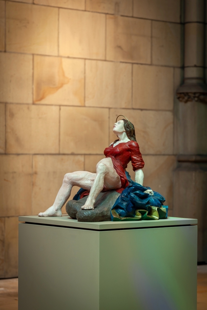Sculpture of the "birthing Mary" in Austrian Cathedral destroyed