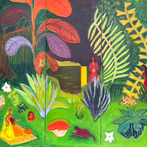 Michel Testard "Indian Jungle Screen" 2025
