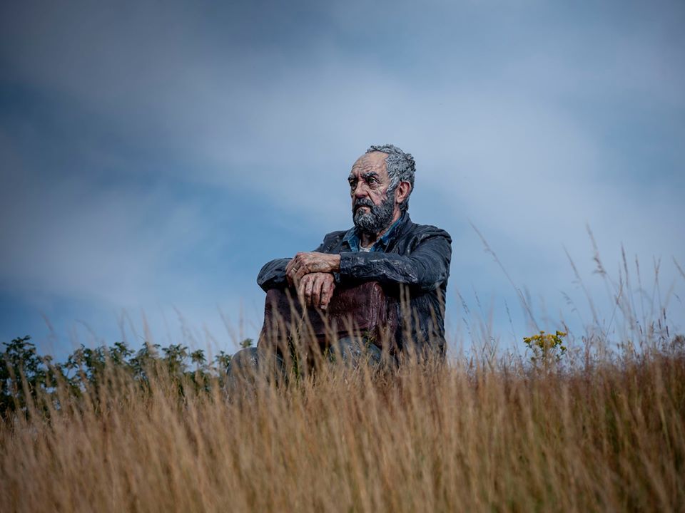 Sean Henry: Seated Figure in Yorkshire Sculpture Park 