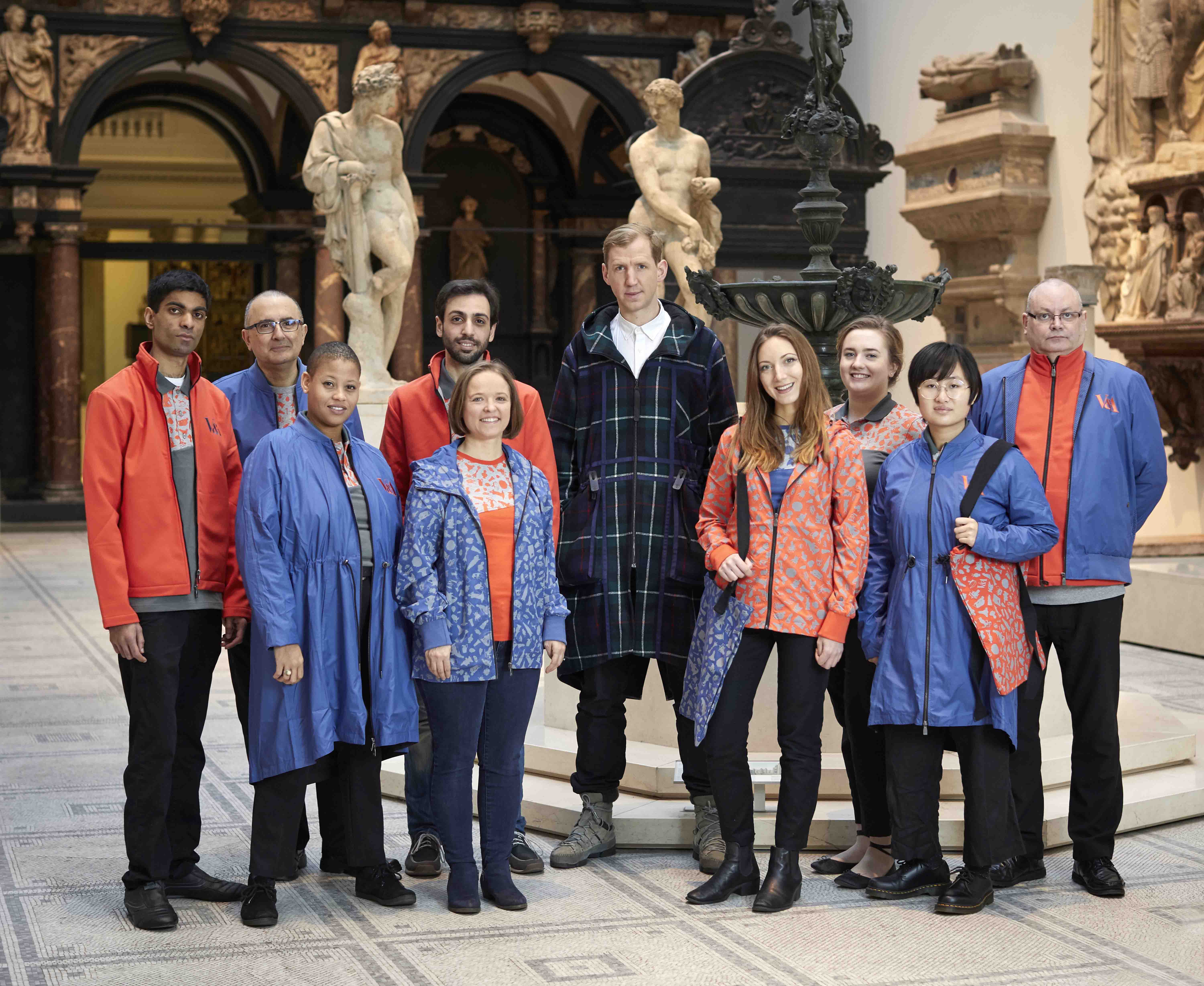 V&A unveils new staff uniforms