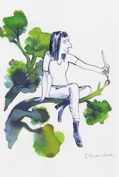 Catherine Meurisse - Life in drawing at the Centre Pompidou