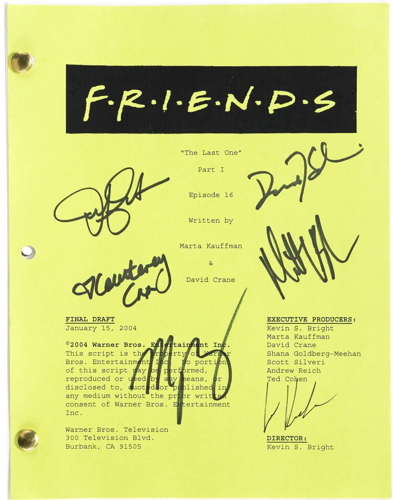 Heritage Auctions announces The Matthew Perry Estate Auction on June 5