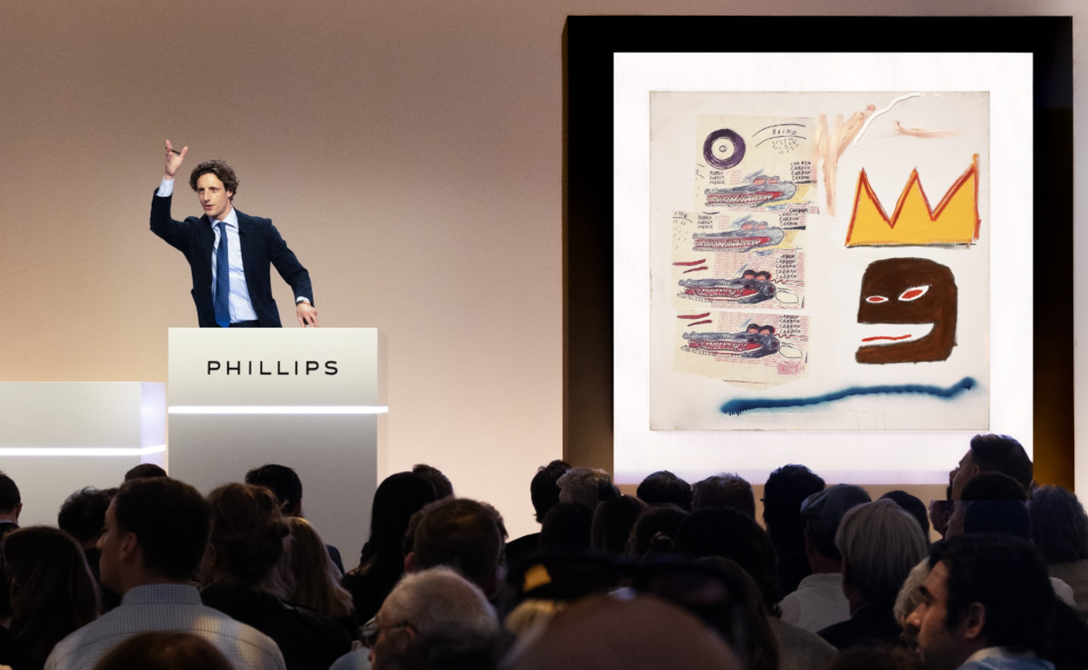 Phillips sets Five New Artist Records in Evening sale of Modern & Contemporary Art