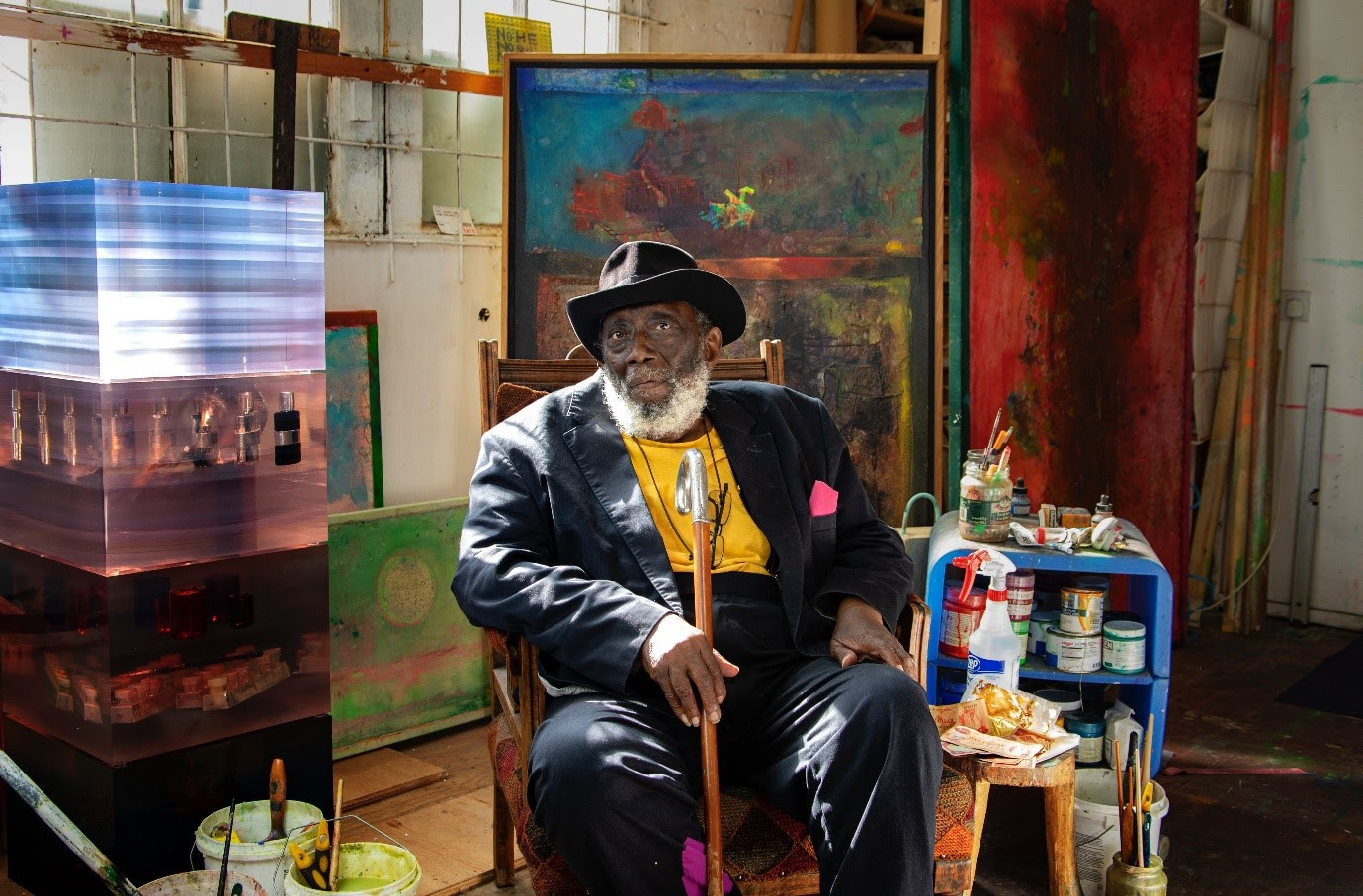 Artist Frank Bowling Awarded Knighthood in Queen’s Birthday Honours