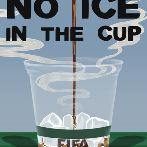 Art Campaign demands an ICE-free World Cup