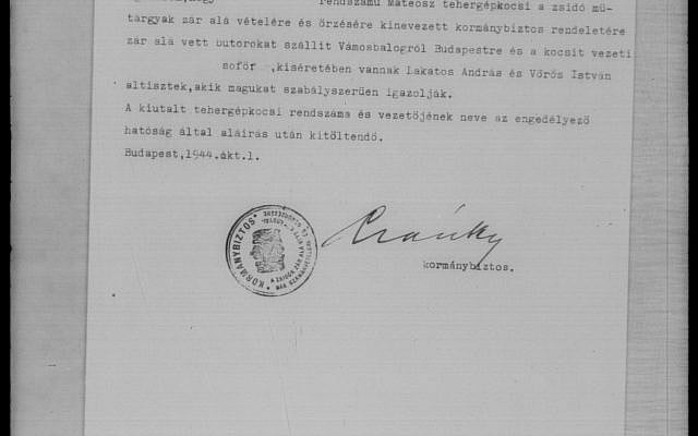 Hungary’s Nazi-Era Art Thief fled to Brazil 