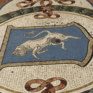 Milan restores Bull Mosaic's Testicles