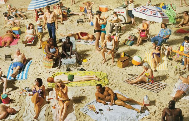Crowd #3 (Pelican Beach) by ALEX PRAGER
