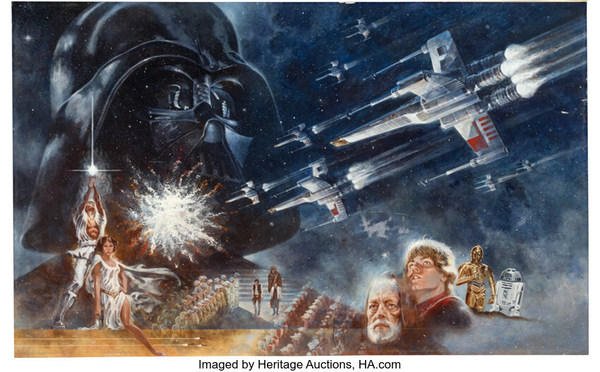 Star Wars Painting sells for Record-Breaking $3.875 Million 