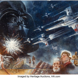Star Wars Painting sells for Record-Breaking $3.875 Million 
