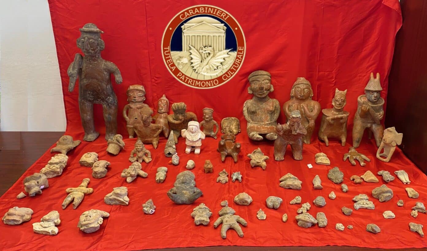 Italy returns stolen Archaeological Artifacts to Mexico