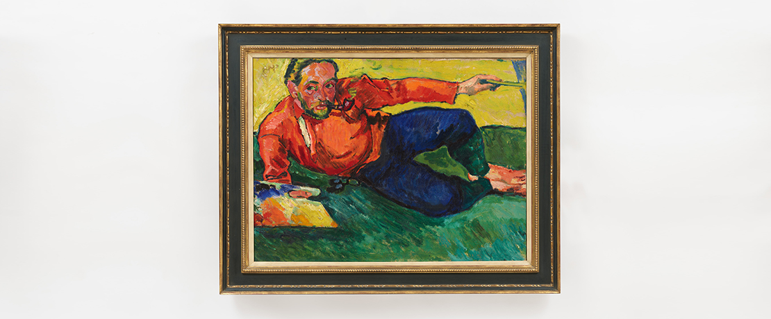 ‘Selbstbildnis, liegend’ by Hermann Max Pechstein Will be Auctioned by Lempertz in the Autumn