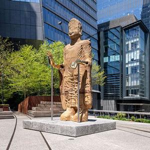 Buddha Sculpture by Tuan Andrew Nguyen opens on New York's High Line Plinth