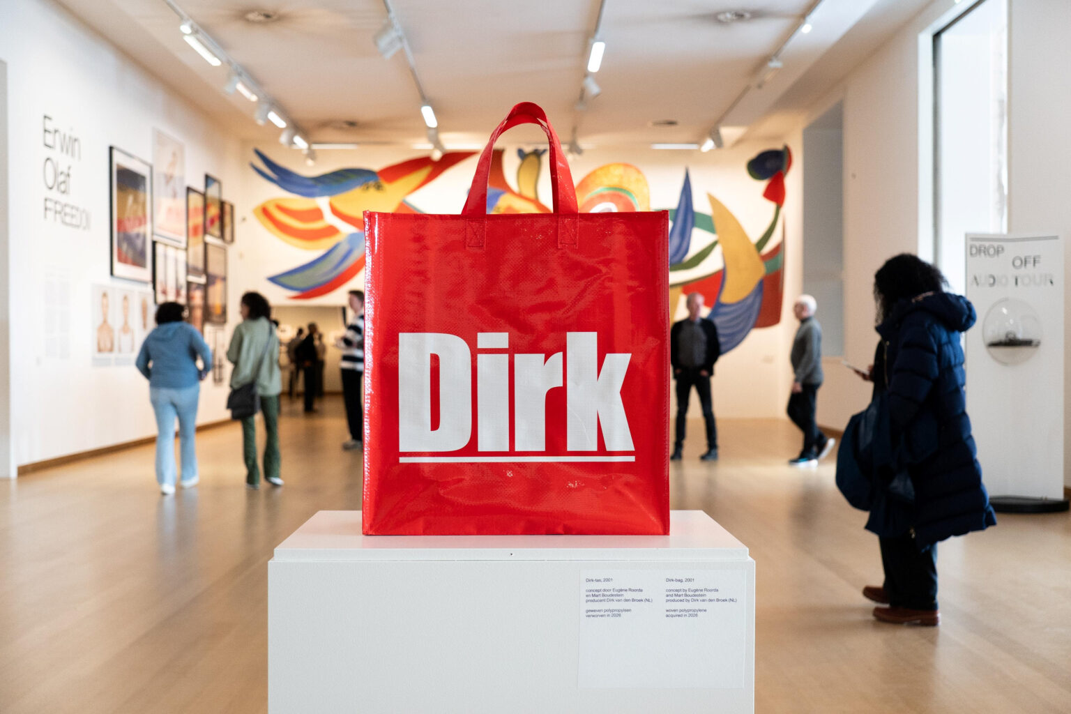 Dirk Shopping Bag included in the Collection of the Stedelijk Museum Amsterdam