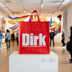 Dirk Shopping Bag included in the Collection of the Stedelijk Museum Amsterdam