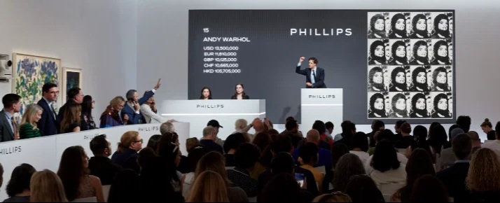 Phillips’ Evening Sale of Modern & Contemporary Art More than Doubles Auction Total from the Previous Year