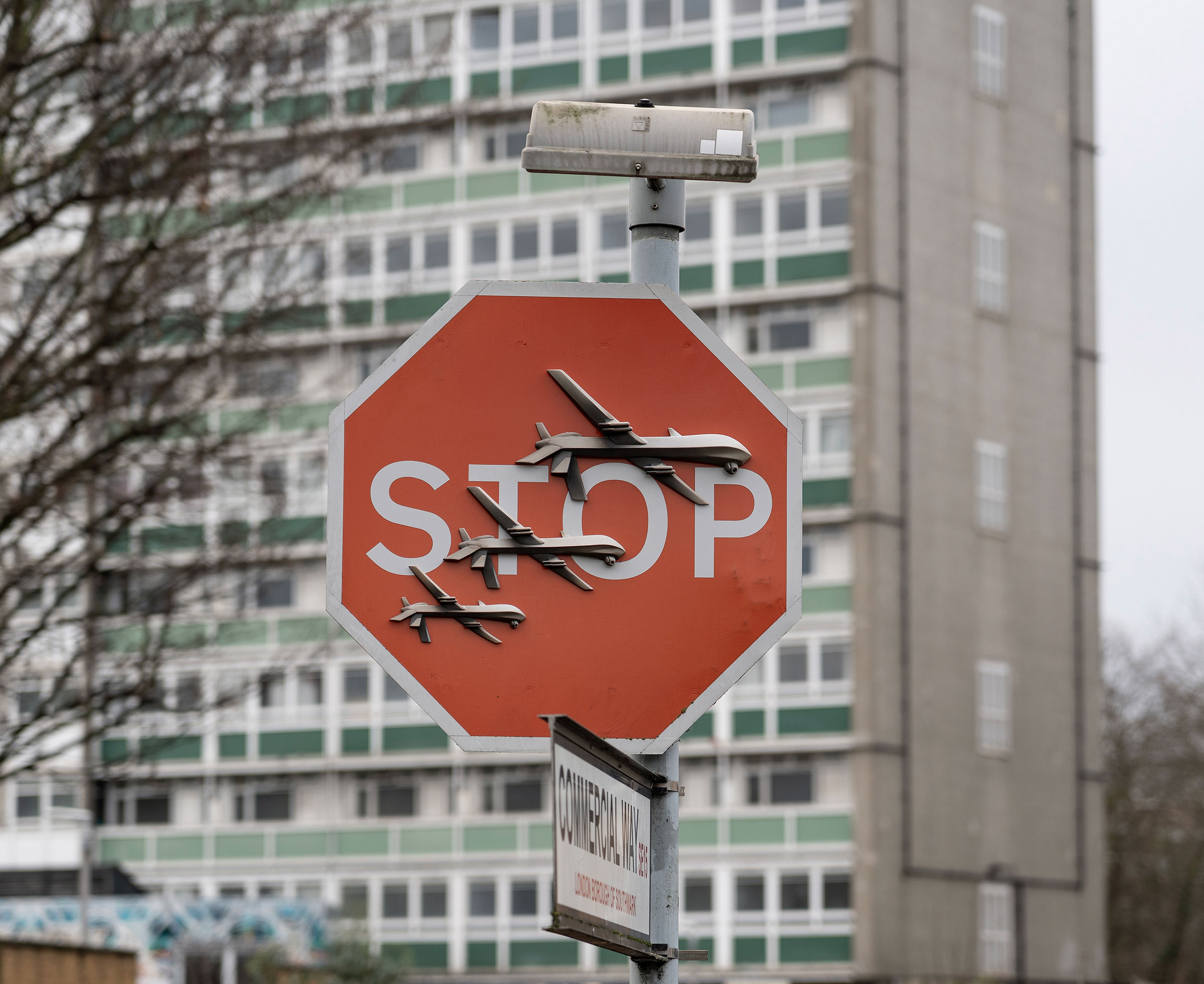 Two Men Arrested After Banksy Artwork Stolen 