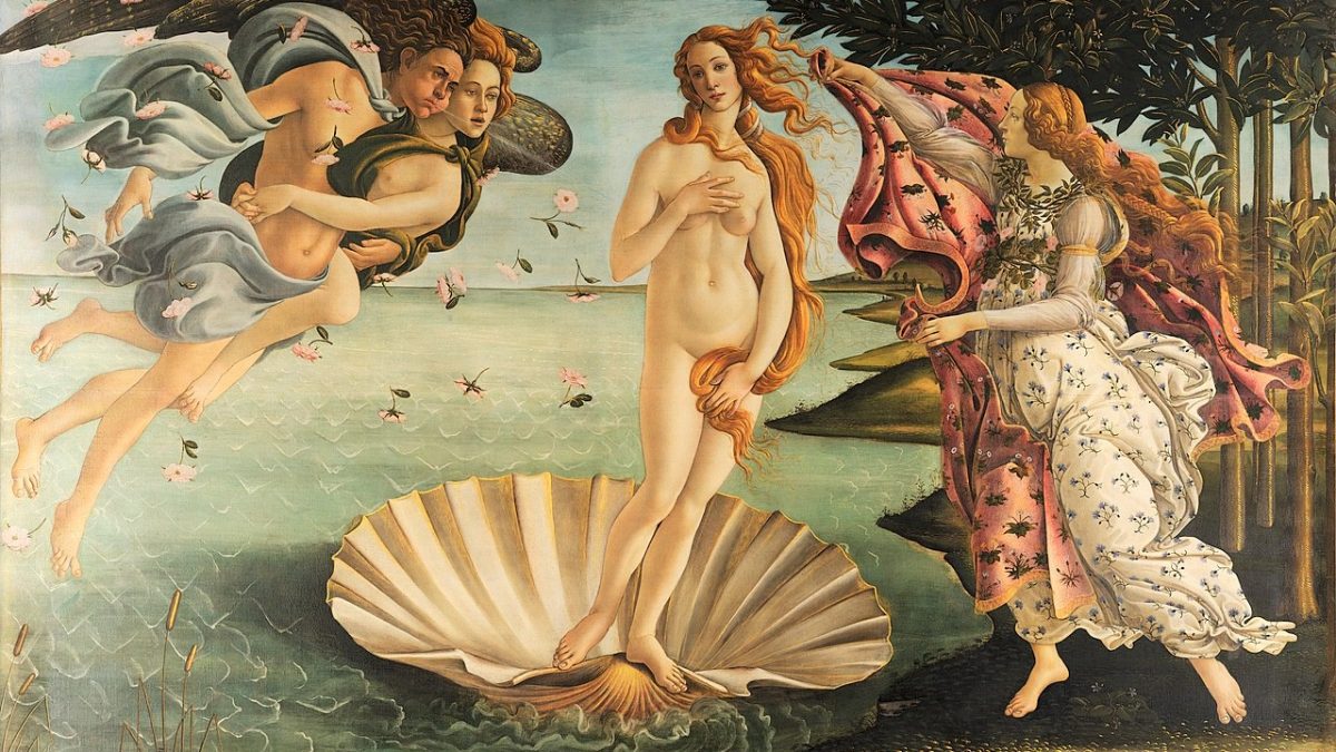 Symbolism of the Sea Shell in Botticelli’s 'The Birth of Venus'