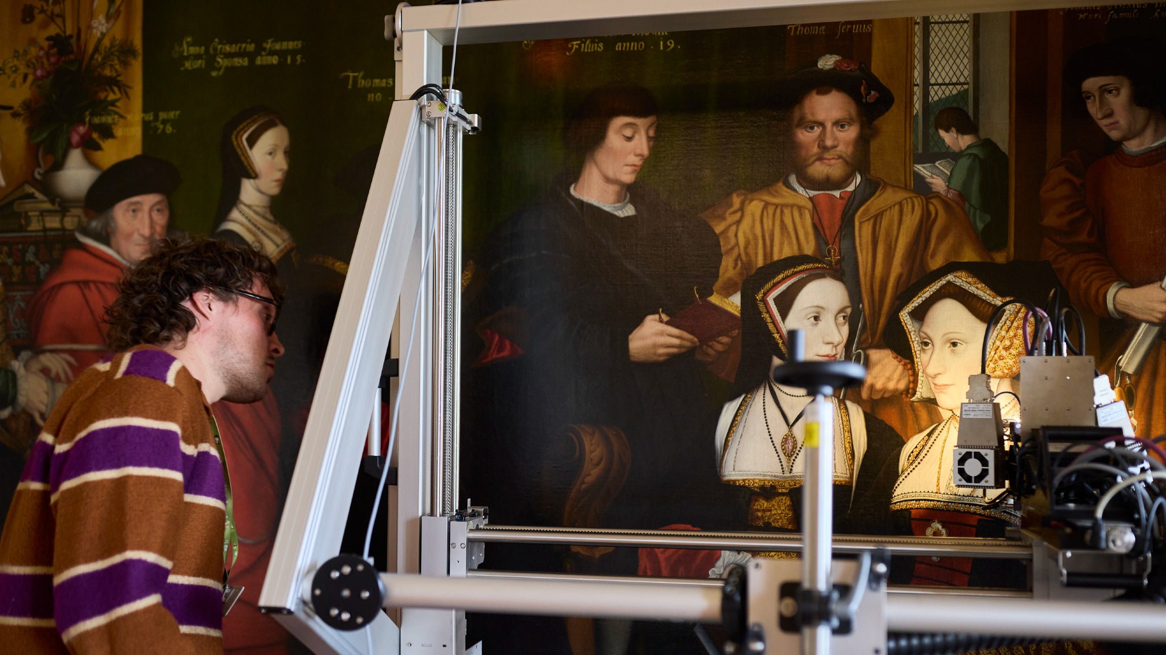 UK First as Art Detectives put Tudor Masterpiece Under the Public Spotlight